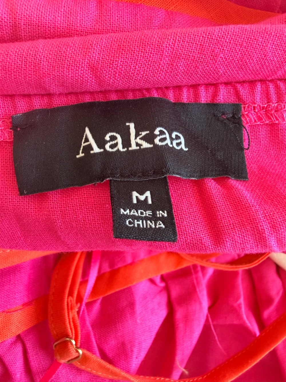 Pink Maxi Dress Aakaa - Picture 3 of 14